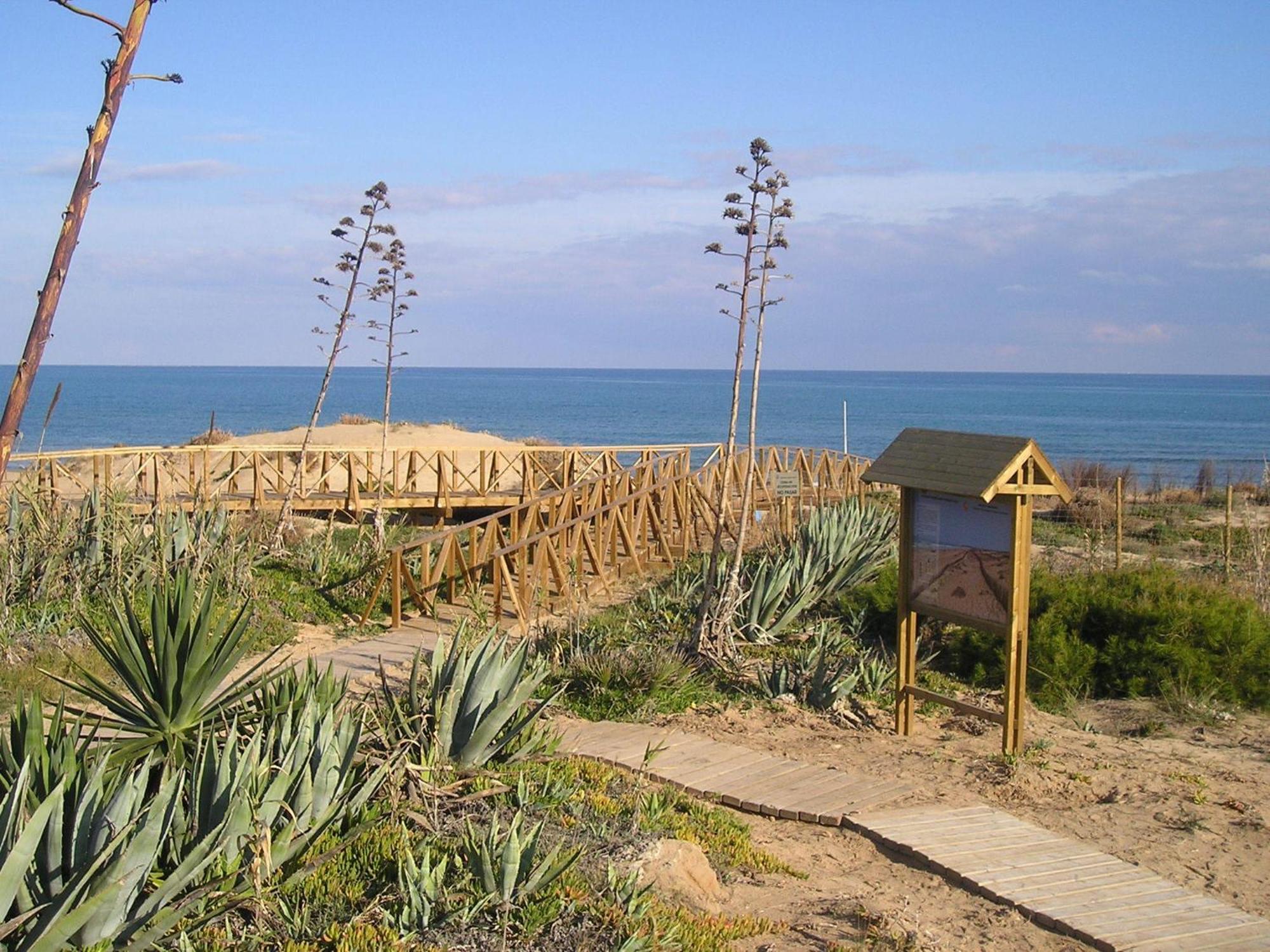 Hotel Mediterraneo Guardamar del Segura Bagian luar foto